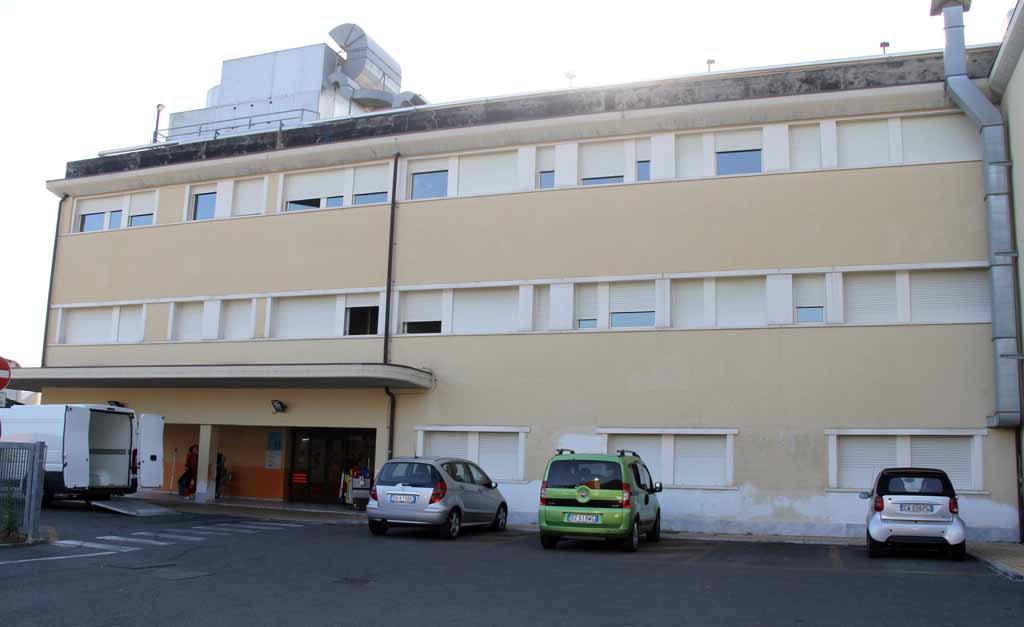 Una delle entrate del materno-infantile