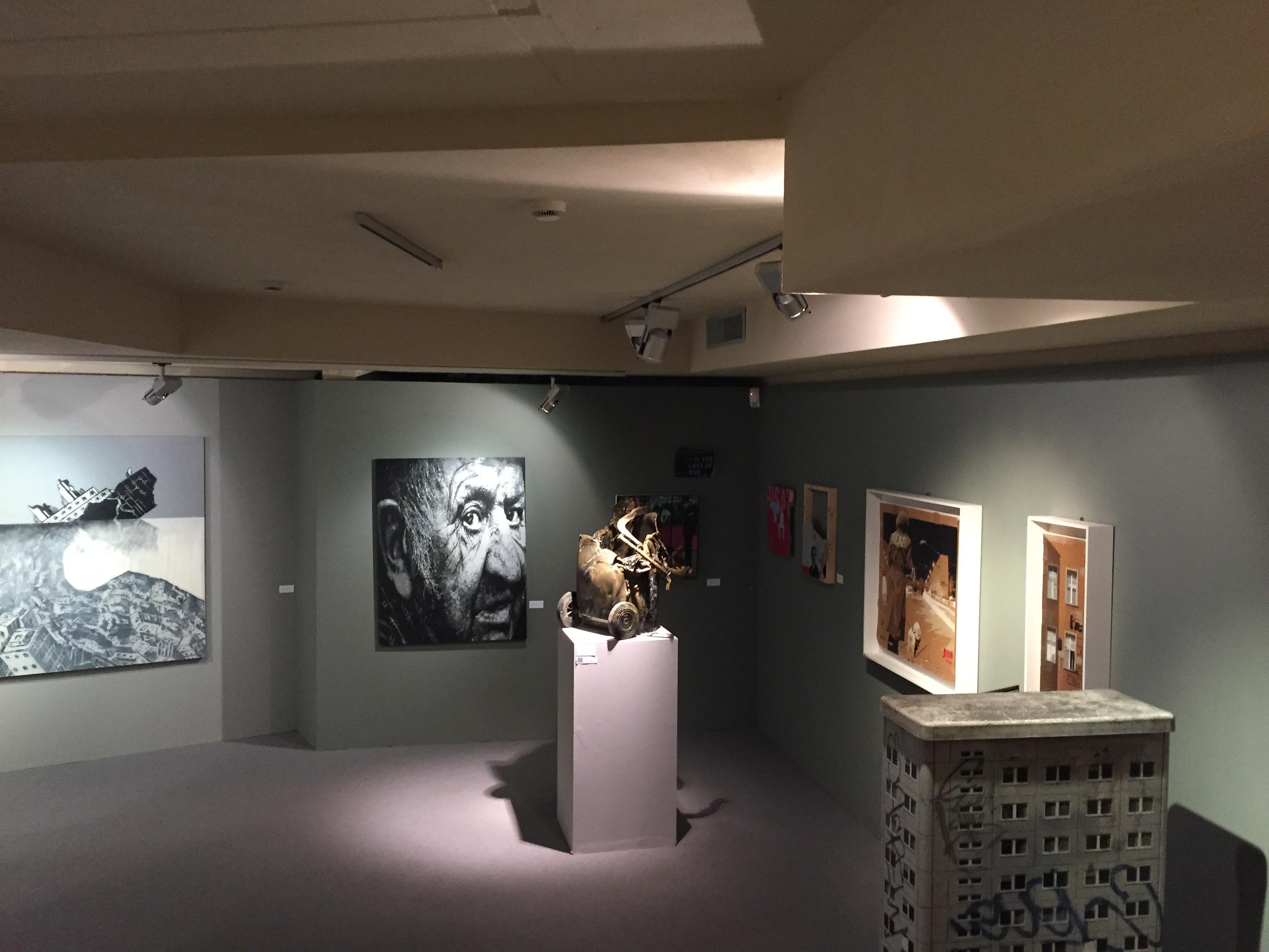 Una delle sale del museo della Promenade du port