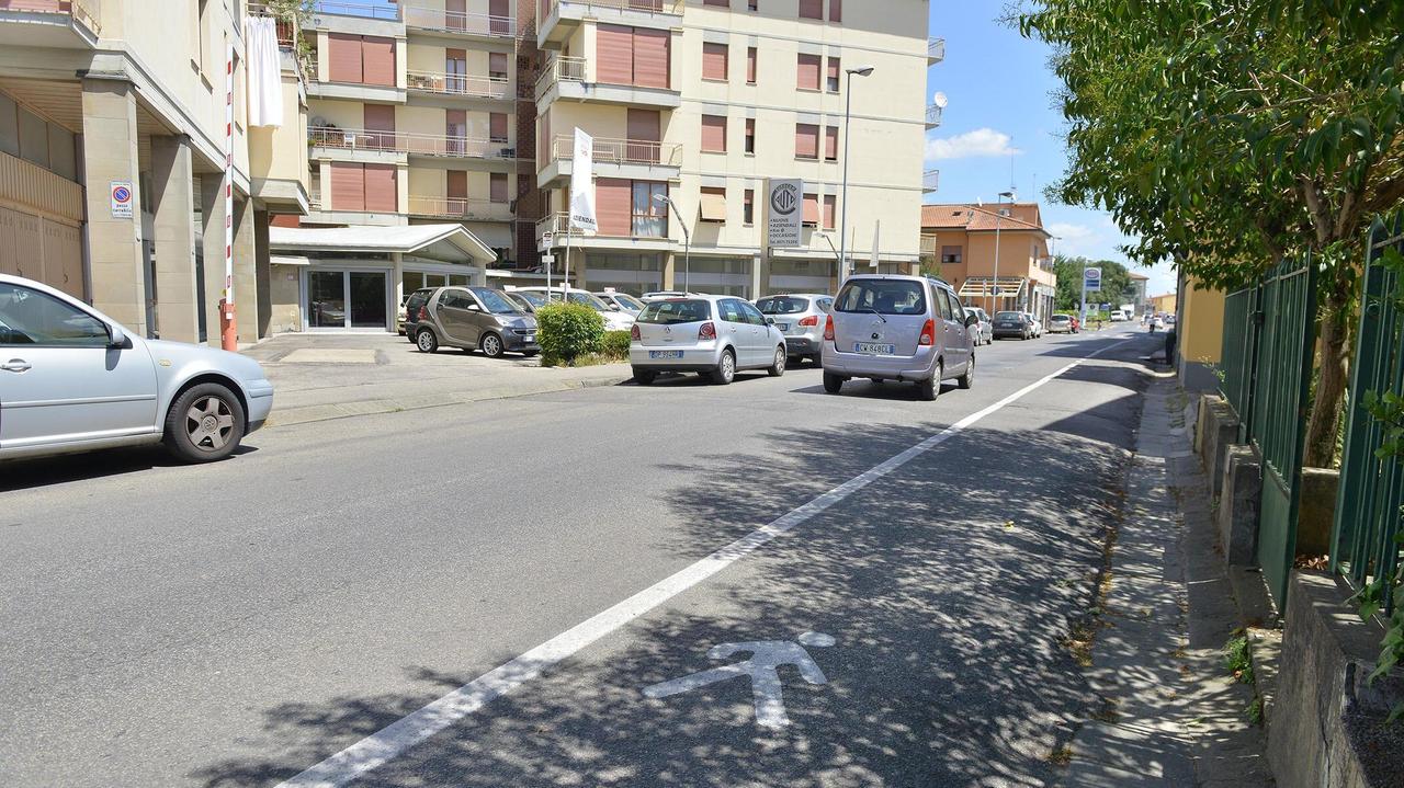 Via Carrucci a Empoli è al centro delle polemiche