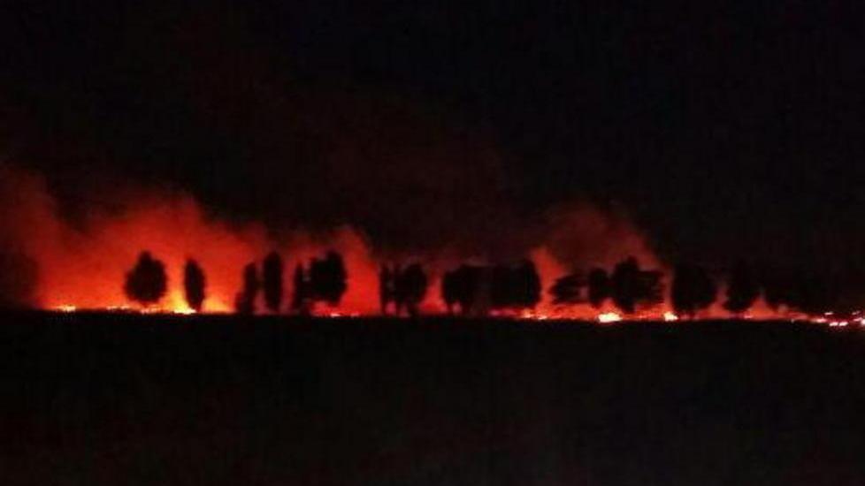Cinque ore per domare le fiamme