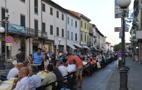 In 700 alla cena sulla Francigena 