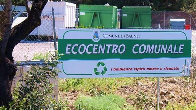 L’ecocentro apre al pubblico: raccolta differenziata al top