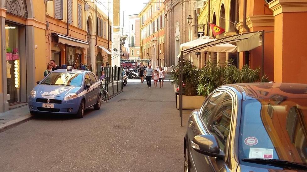 Sfratto in centro, interviene la polizia