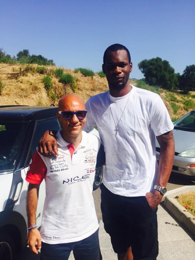 La foto con Brent Petway pubblicata da Stefano Sardara sul suo profilo Facebook
