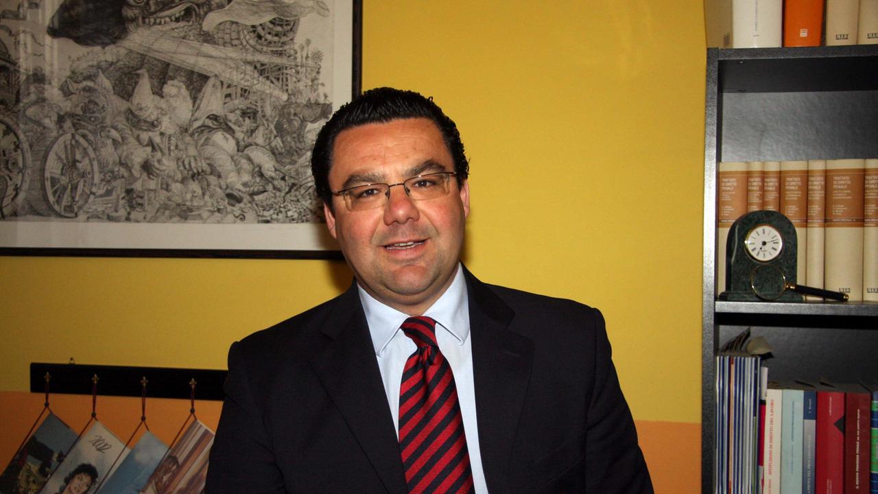 L'avvocato Tiziano Nicoletti
