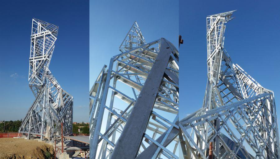 Libeskind, un monumento dell’archistar... sulla rotonda 