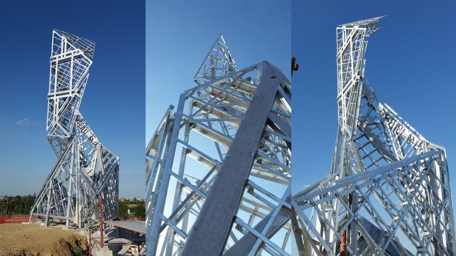Libeskind, un monumento dell’archistar... sulla rotonda