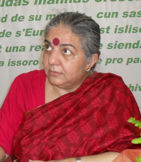 L’inno alla terra dell’ambientalista Vandana Shiva