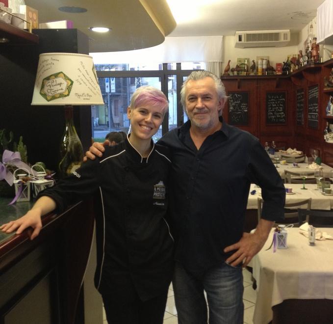 Principessa araba a Bibbiano per il pesce e i dolci di Naausica