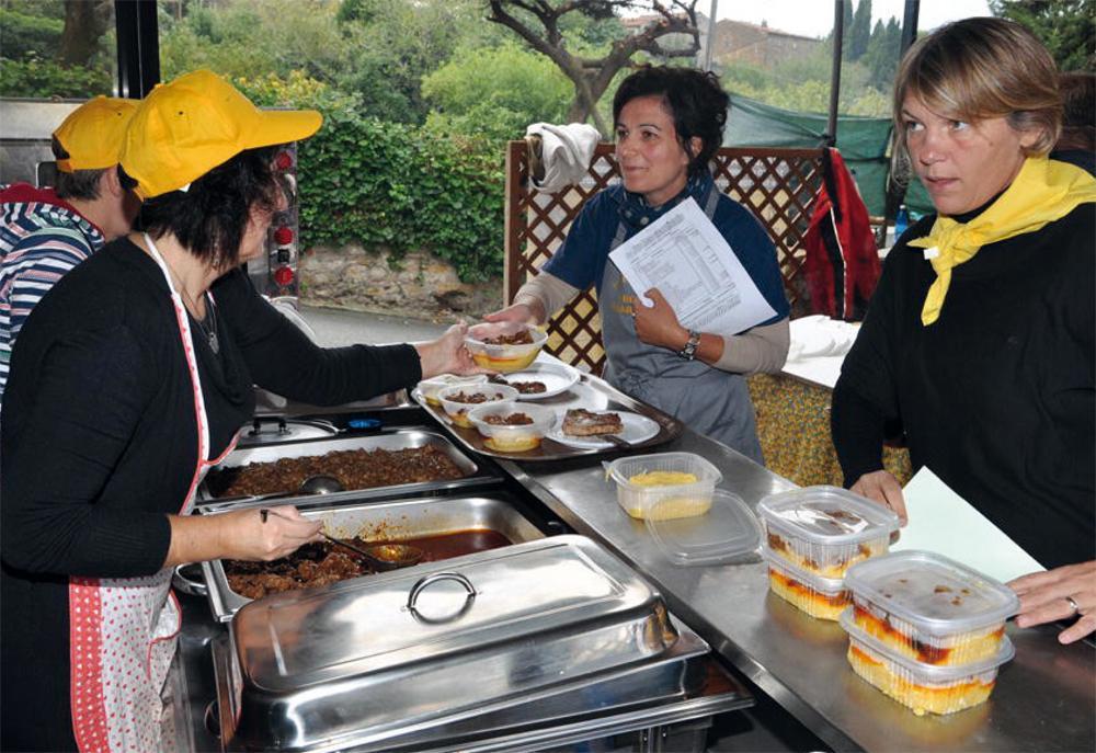 Una sagra in Toscana, foto di repertorio