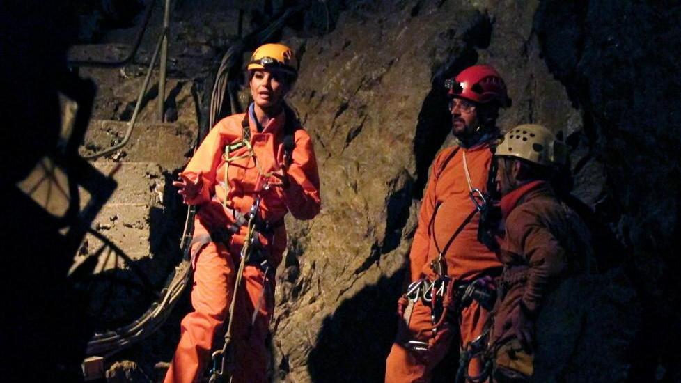 Grotta del vento in tv con Laura Torrisi