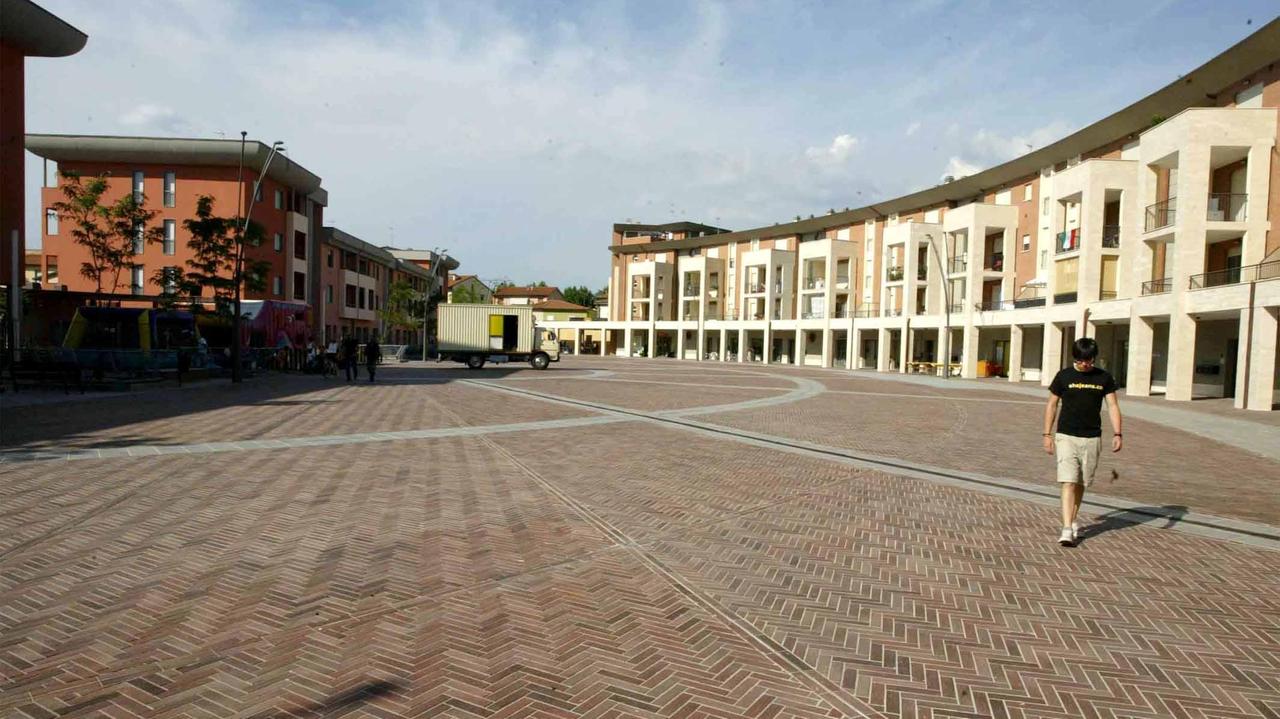 Piazza dell'Unione Europea a Montelupo Fiorentino