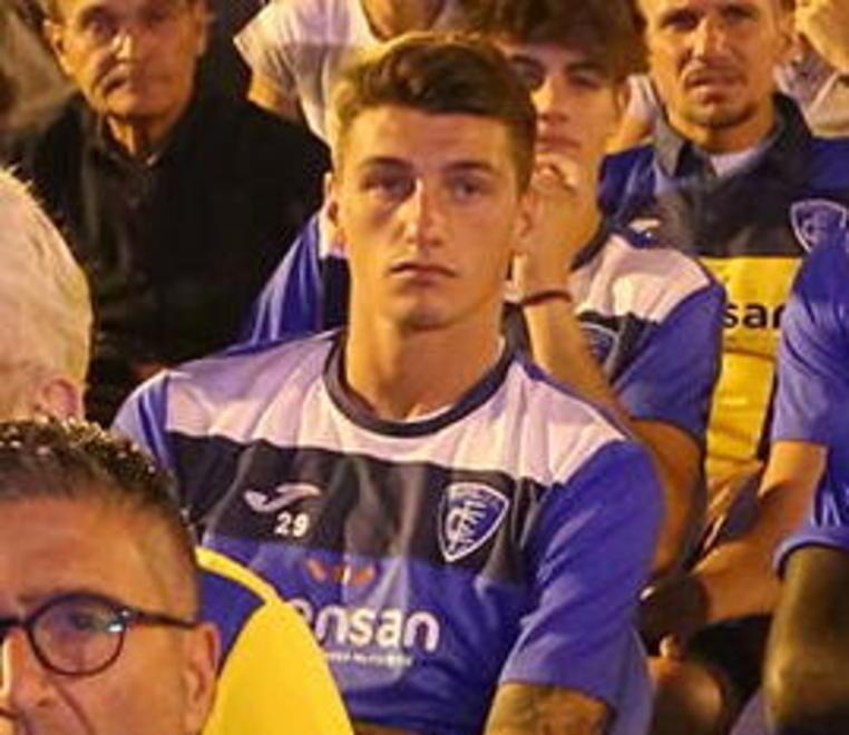 Costa si allena insieme ai compagni 