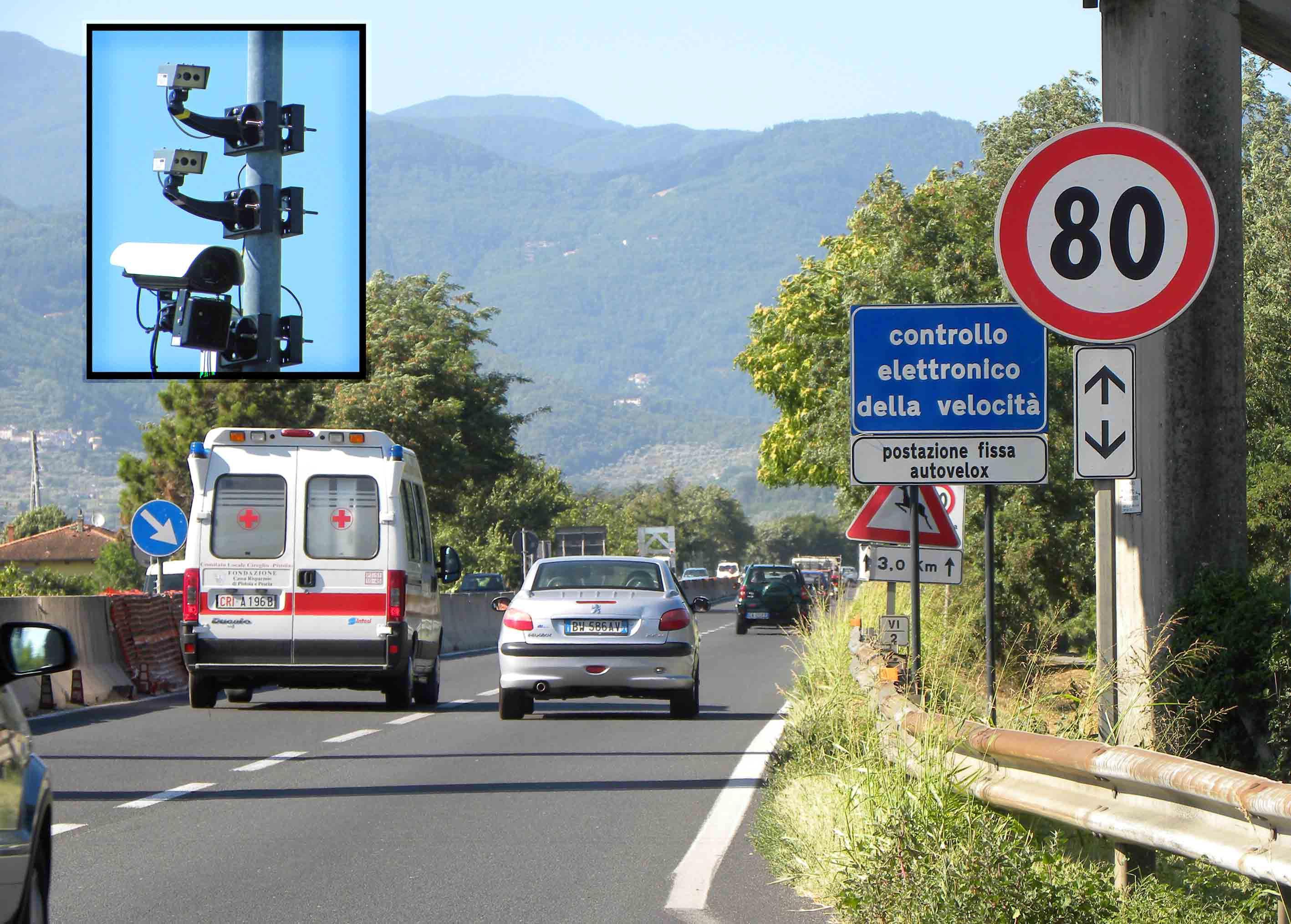 In funzione da lunedì 3 agosto il nuovo autovelox
