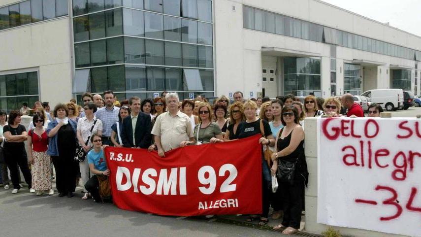 Allegri chiude dopo mezzo secolo scatta la mobilità per 61 lavoratori