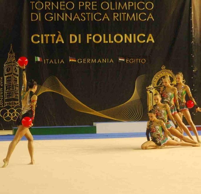 Le Farfalle della ginnastica in via Sanzio