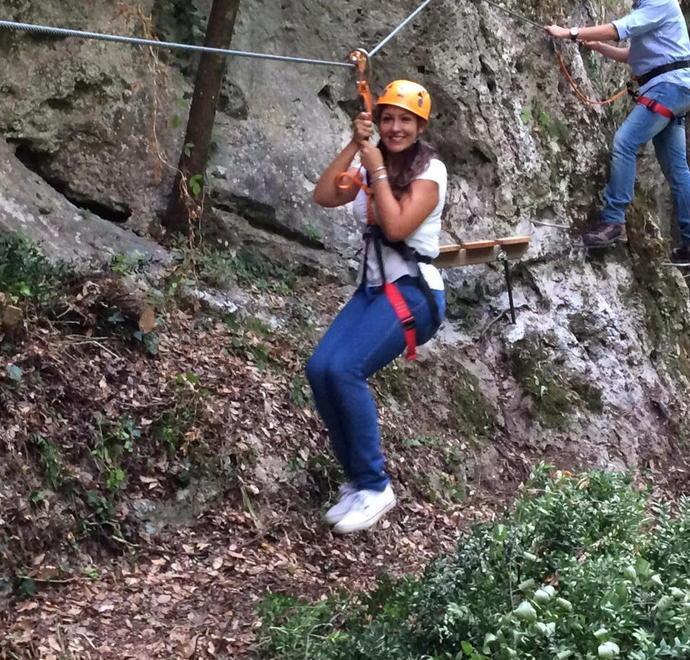 Tanta gente all’inaugurazione del Canyon park