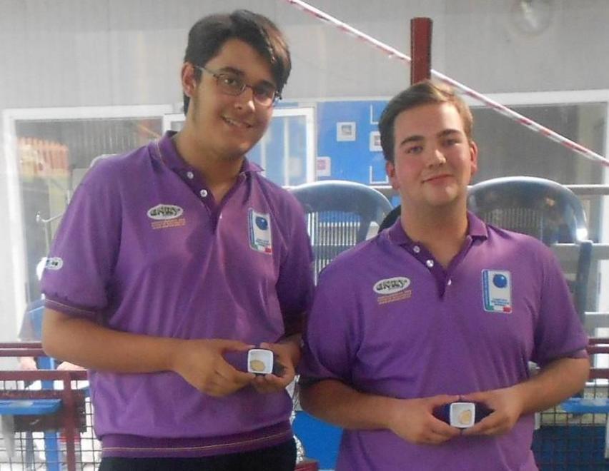 Il duo Borghi-Losorbo di bronzo nel Memorial giovanile di Reggio