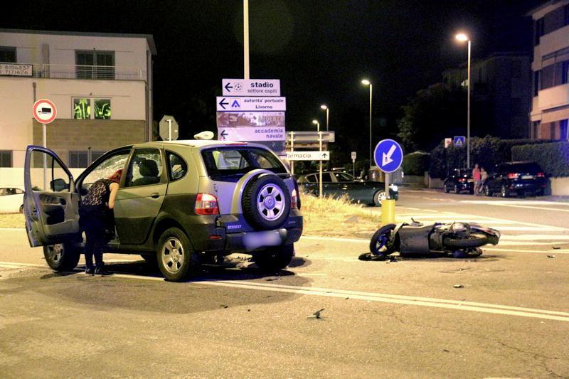 La scena dell'incidente (Marzi - Pentafoto)