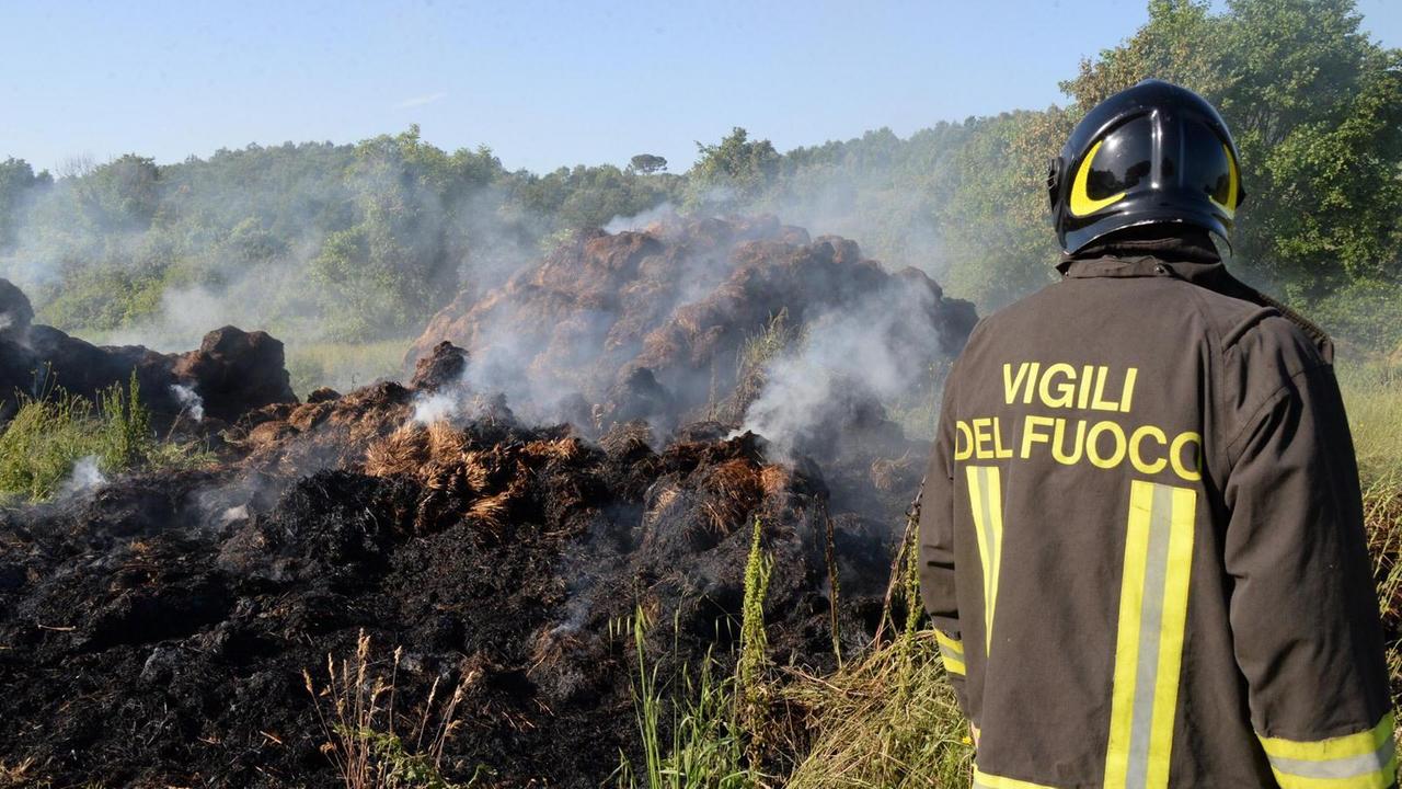Incendio all'Argentario, traffico in tilt