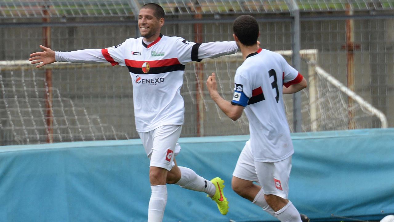 Espeche, autore del gol rossonero