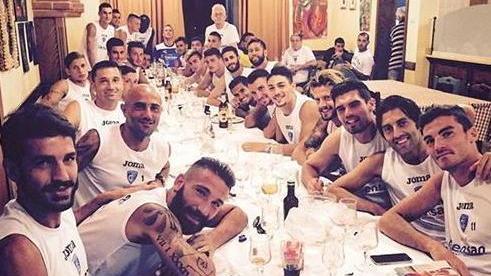 Prima cena di squadra con due ospiti speciali