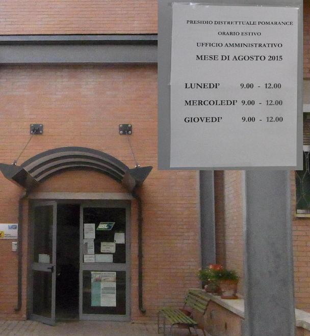Il Cup riduce l’orario al pubblico 