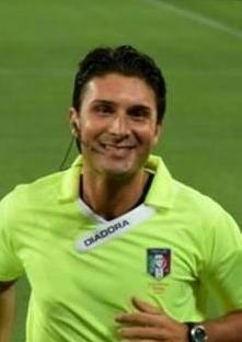 Gianmattia Tasso assistente arbitrale di Fiorentina-Barça
