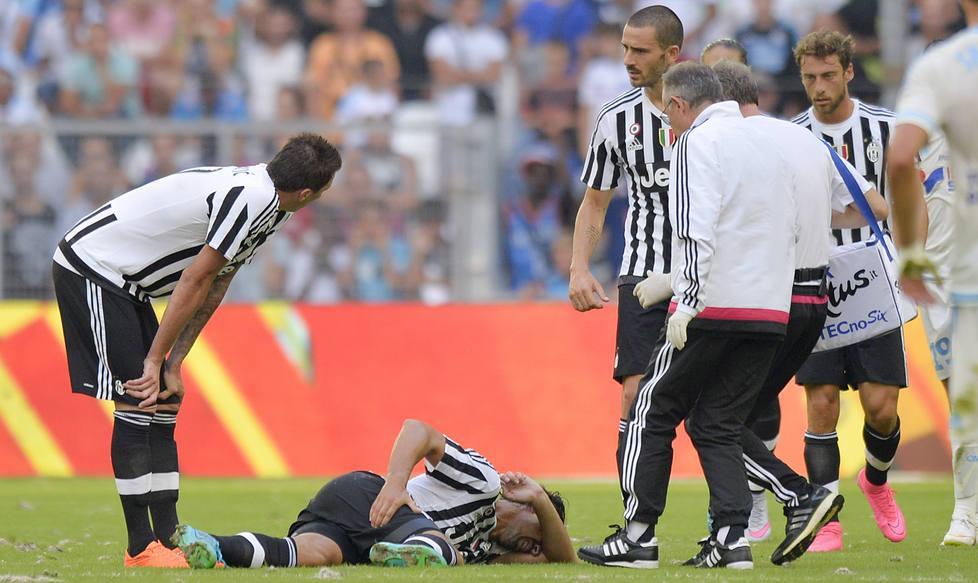 La Juve perde a Marsiglia, anche Khedira va ko 