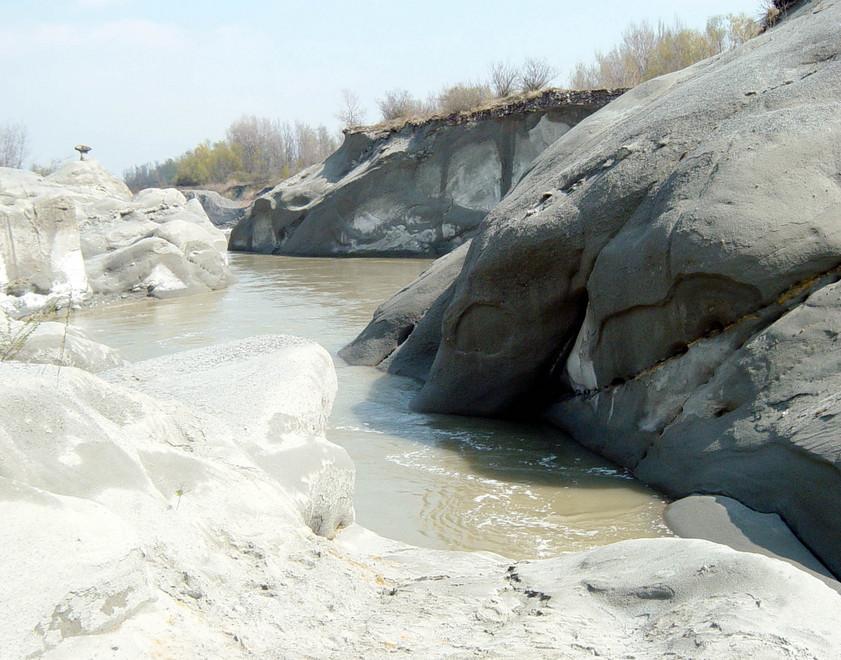 Il letto del fiume Secchia più basso di 15 metri 