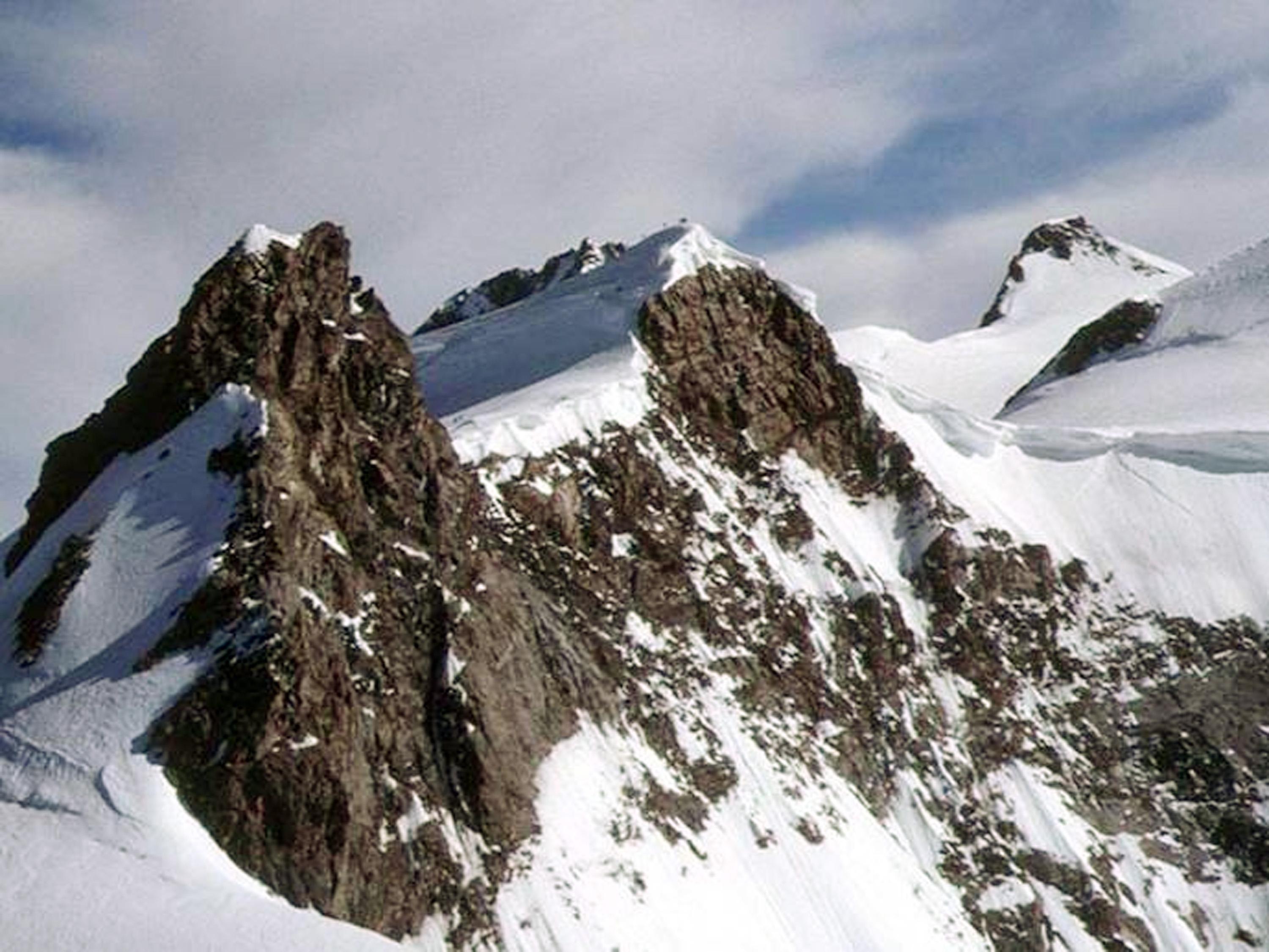 Il massiccio del monte Rosa, in Val d'Aosta