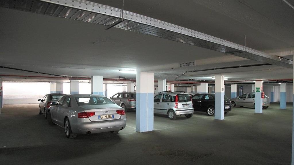 Il parcheggio multipiano di Alghero
