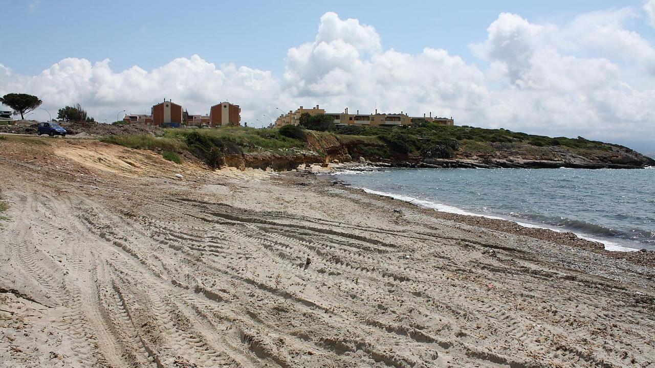 La spiaggia di Punta Negra