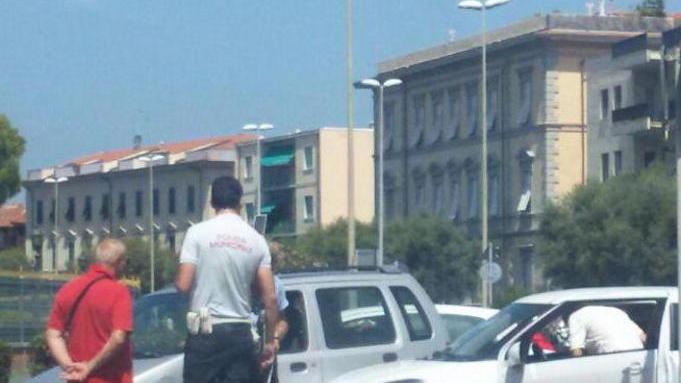 Lungomare in tilt per l’incidente tra due macchine