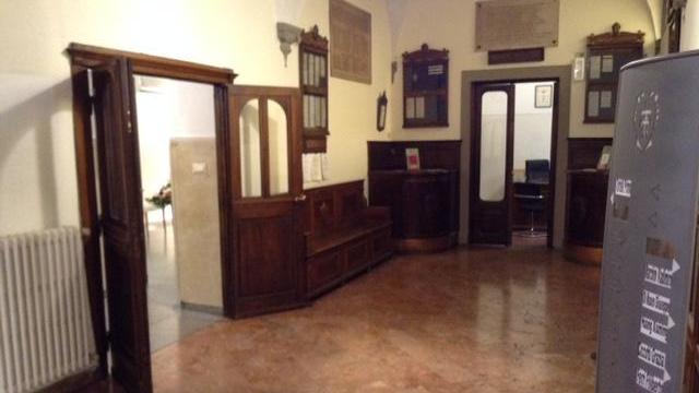 L'interno delle cappelle del commiato della Misericordia