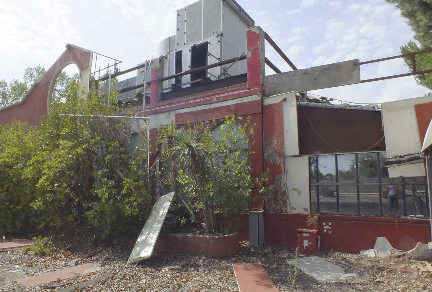 L'ex discoteca Pachamama di Tirrenia