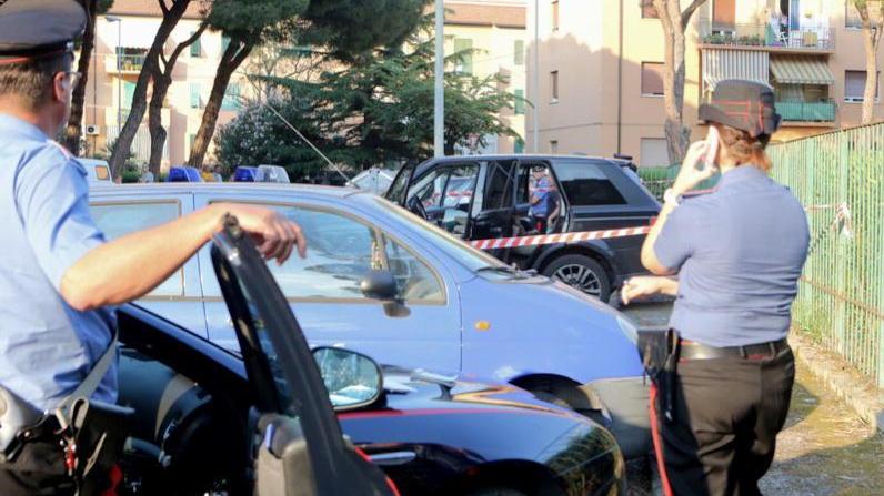 Una pattuglia di carabinieri