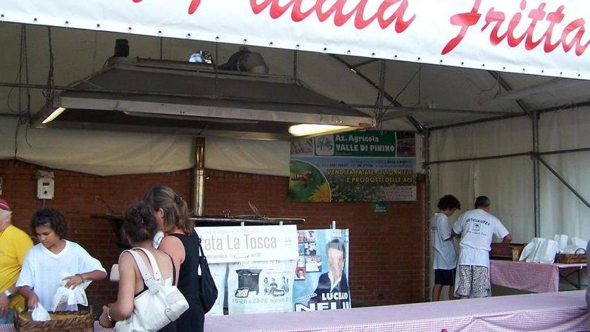 Tutto pronto per la sagra della patata