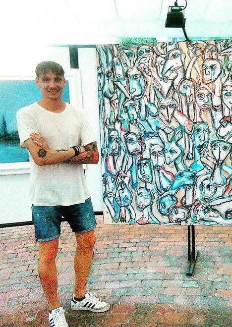 Massimiliano Precisi conquista Londra con la sua arte