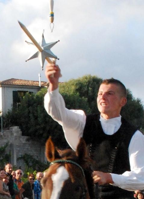 Cavalieri in gara alla Corsa alla stella