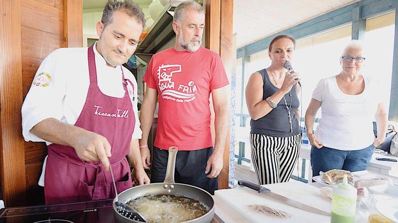 La Calvana va al mare, pecorino, melanzane e un “Lego” di carne