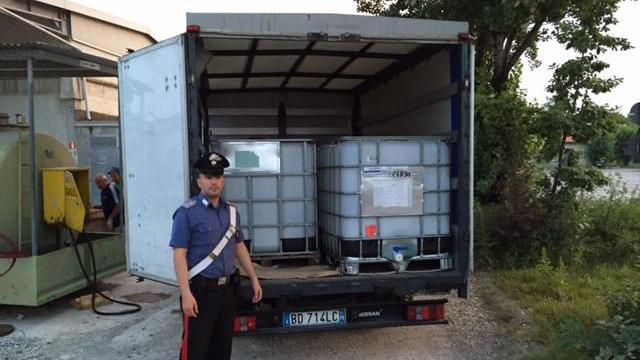 Il gasolio rubato verrà donato all'Auser