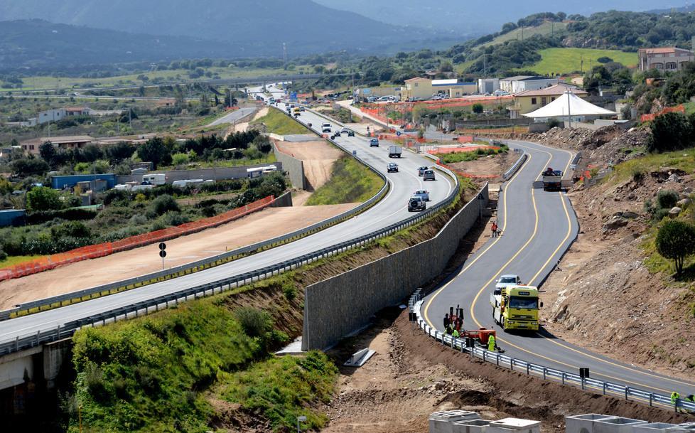 Nuova 4 corsie, riaperto da oggi l’ingresso di Olbia 