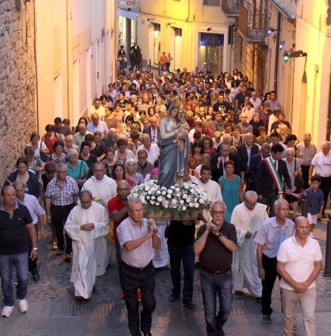 La festa della patrona della città