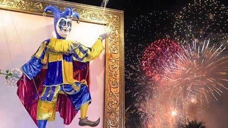 Il carro di Massimo Breschi che ha vinto l'edizione 2015 del Carnevale di Viareggio