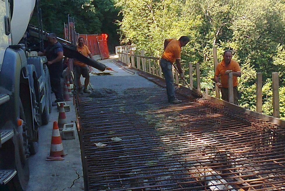 Orsigna, dopo 6 anni finalmente i lavori sulla strada franata