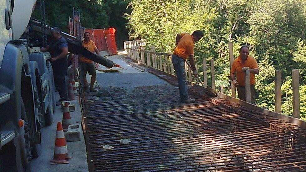 Orsigna, dopo 6 anni finalmente i lavori sulla strada franata