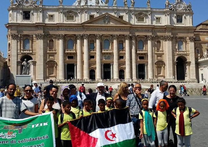Bambini saharawi a Roma a cantare per papa Francesco