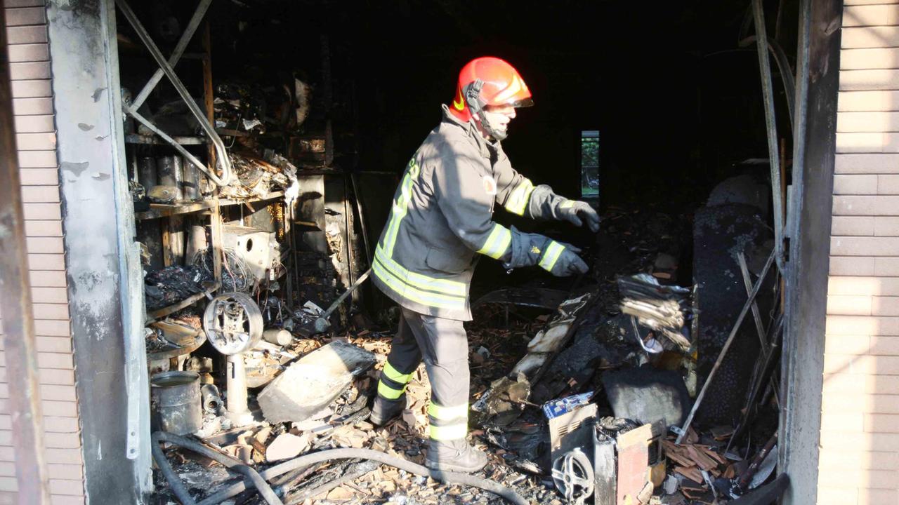 Un intervento dei vigili del fuoco (foto di repertorio)
