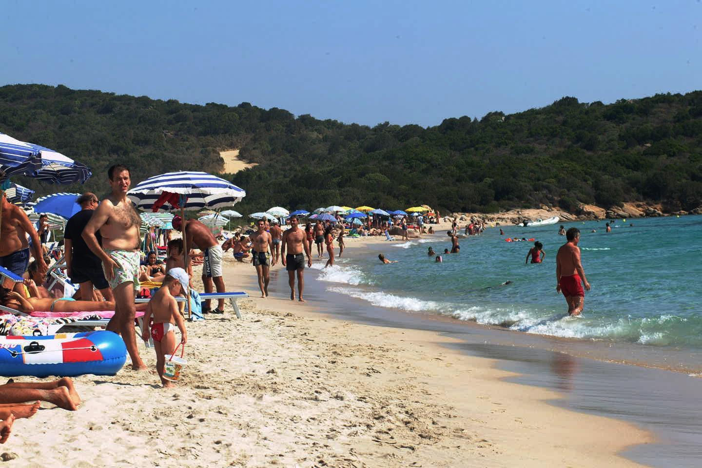 La spiaggia di Liscia Ruja in Costa Smeralda